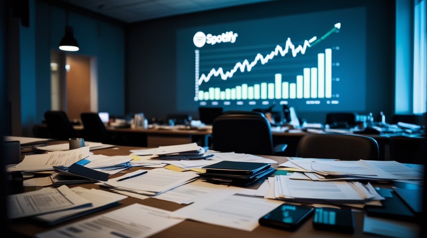 Spotify Stock Crisis: How €387M Payroll Taxes Destroyed Profits