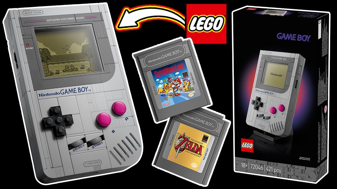 LEGO Gameboy Set Revealed: 421-Piece Nintendo Classic Launches October 1st