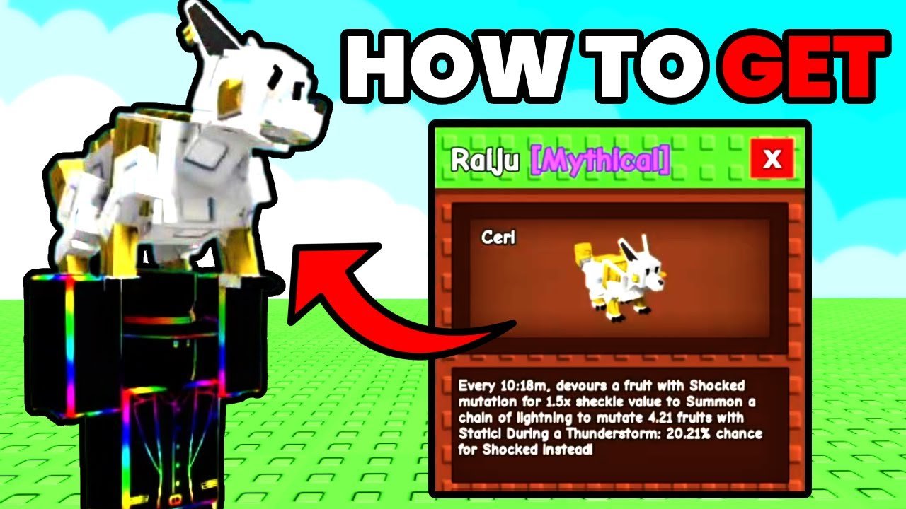 Raiju Grow a Garden: How to Unlock This Overpowered New Pet