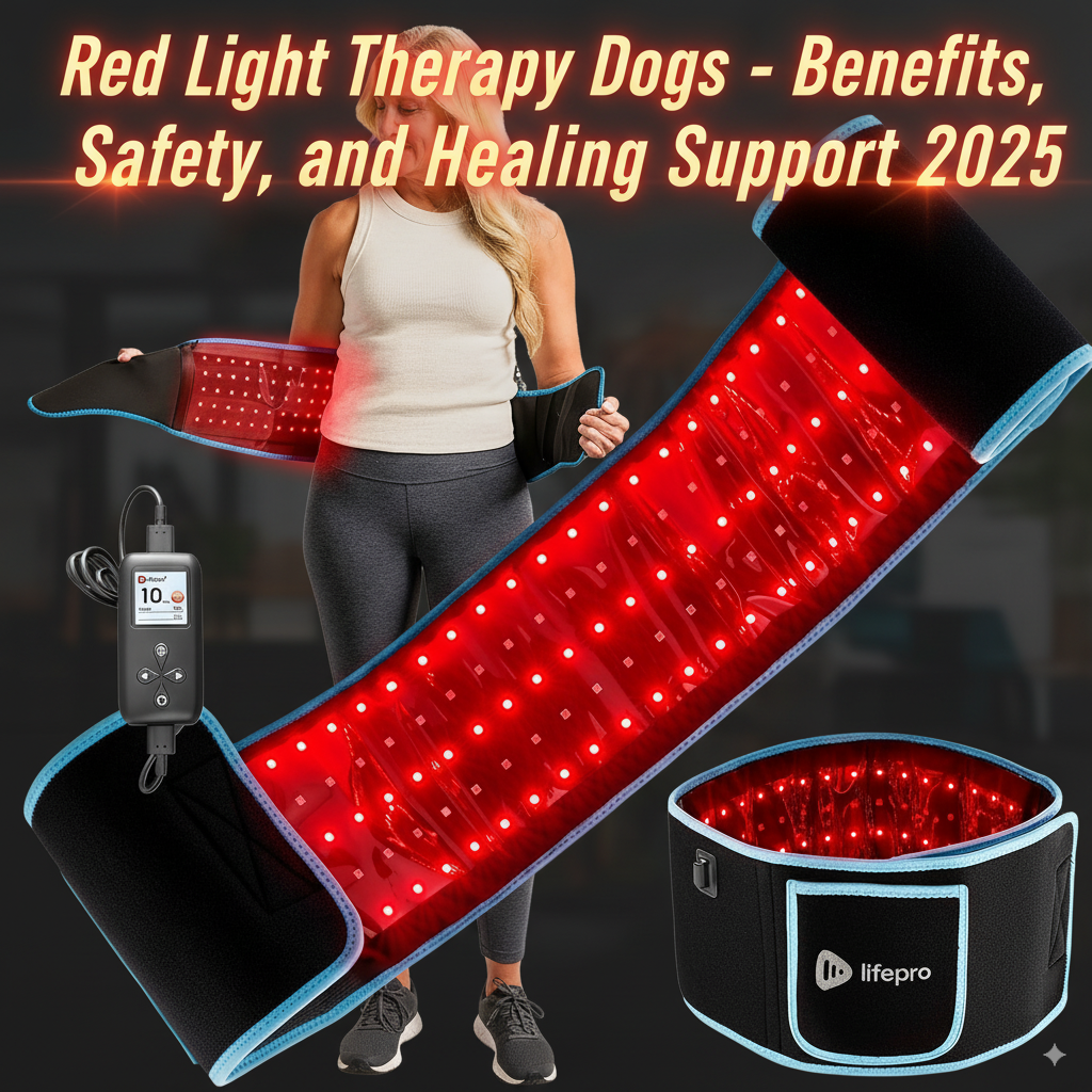 Red Light Therapy Dogs – Benefits, Safety, and Healing Support 2025