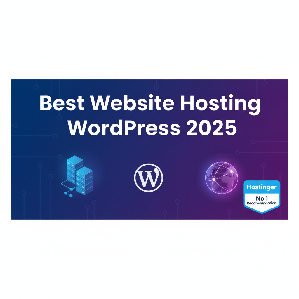 Best Website Hosting WordPress 2025 | Top 5 Providers ( Hostinger No1)